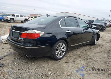 2011 Hyundai Genesis 4.6 из США, поврежденный, VIN KMHGC4DF6BU132571
